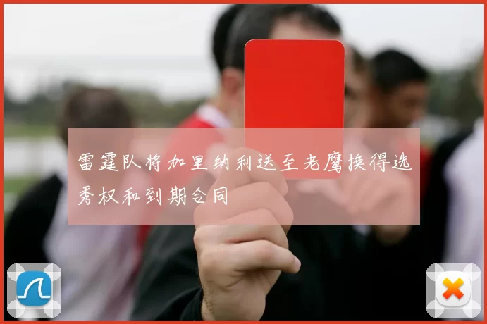 雷霆队将加里纳利送至老鹰换得选秀权和到期合同