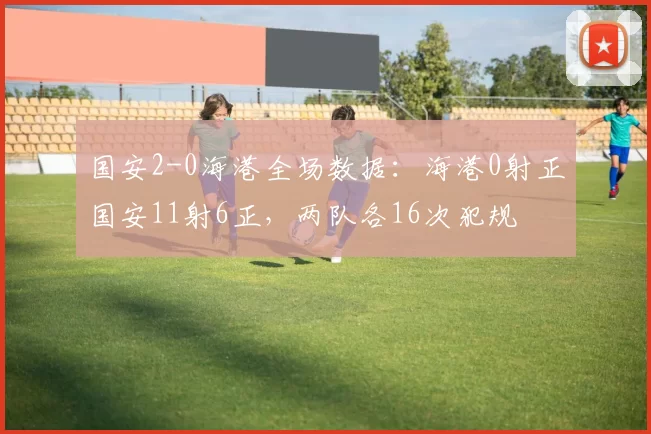 国安2-0海港全场数据：海港0射正国安11射6正，两队各16次犯规